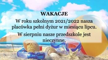 wakacje 2022