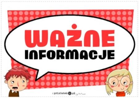 WAŻNE - Pismo przekazane na prośbę Ministerstwa Rodziny i Polityki Społecznej...