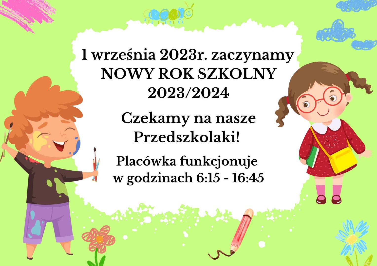 Rozpoczęcie roku szkolnego 2023/2024