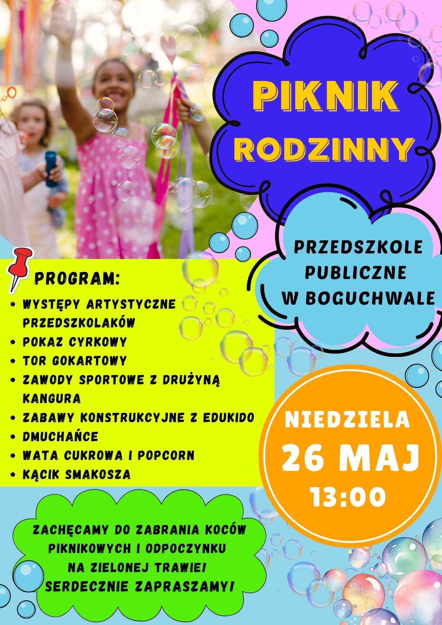 Zapraszamy na Piknik Rodzinny