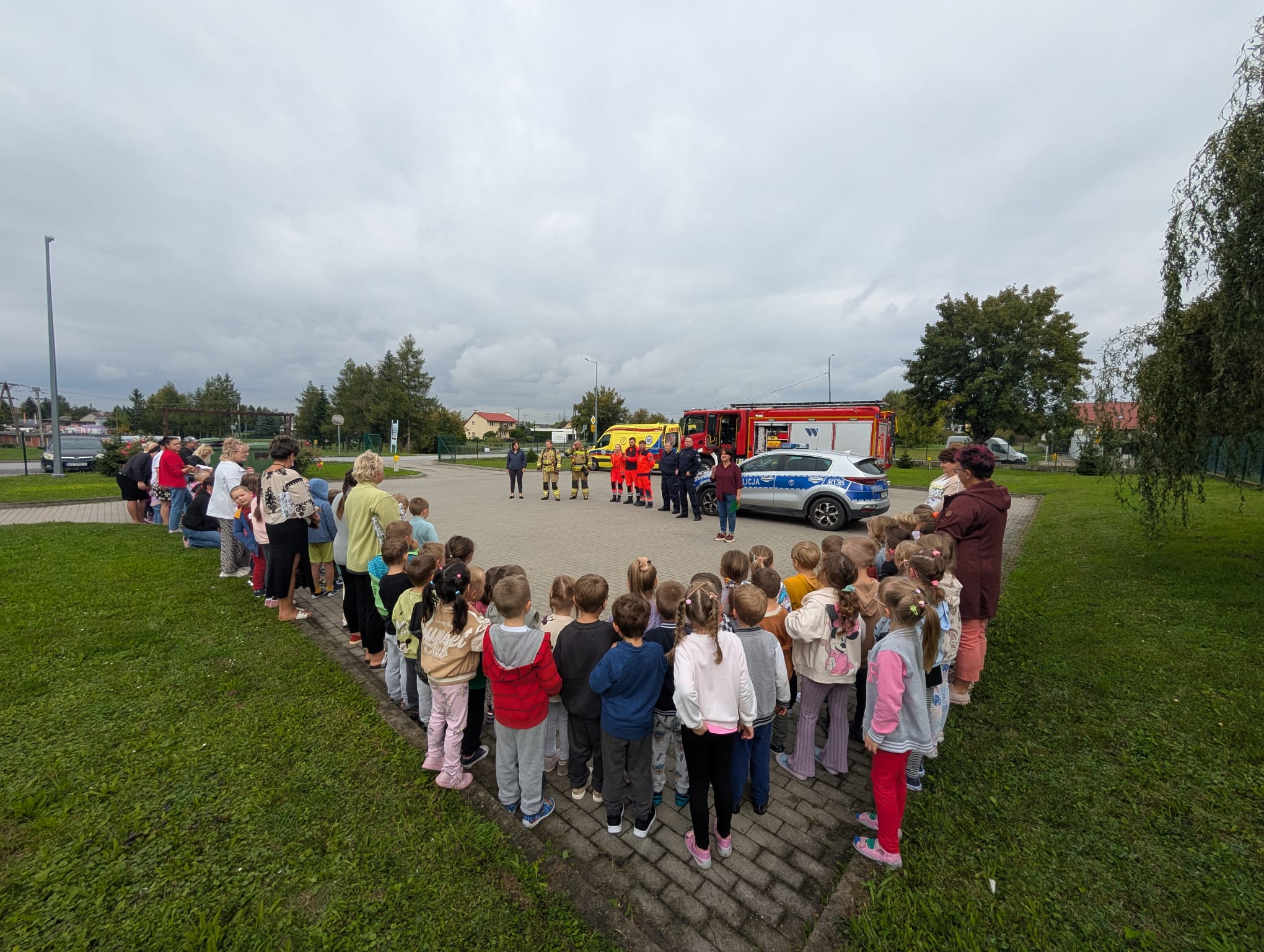 Próbna ewakuacja w naszym przedszkolu