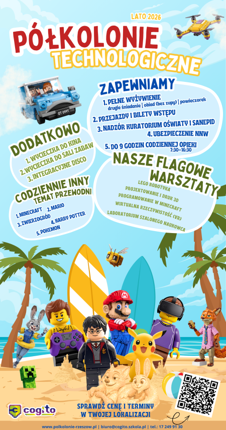 Lato 2026 z COGITO - zapisy już trwają!