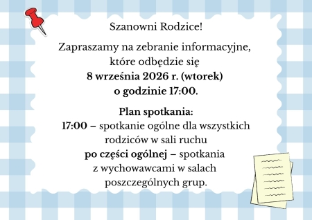 Zebranie organizacyjne